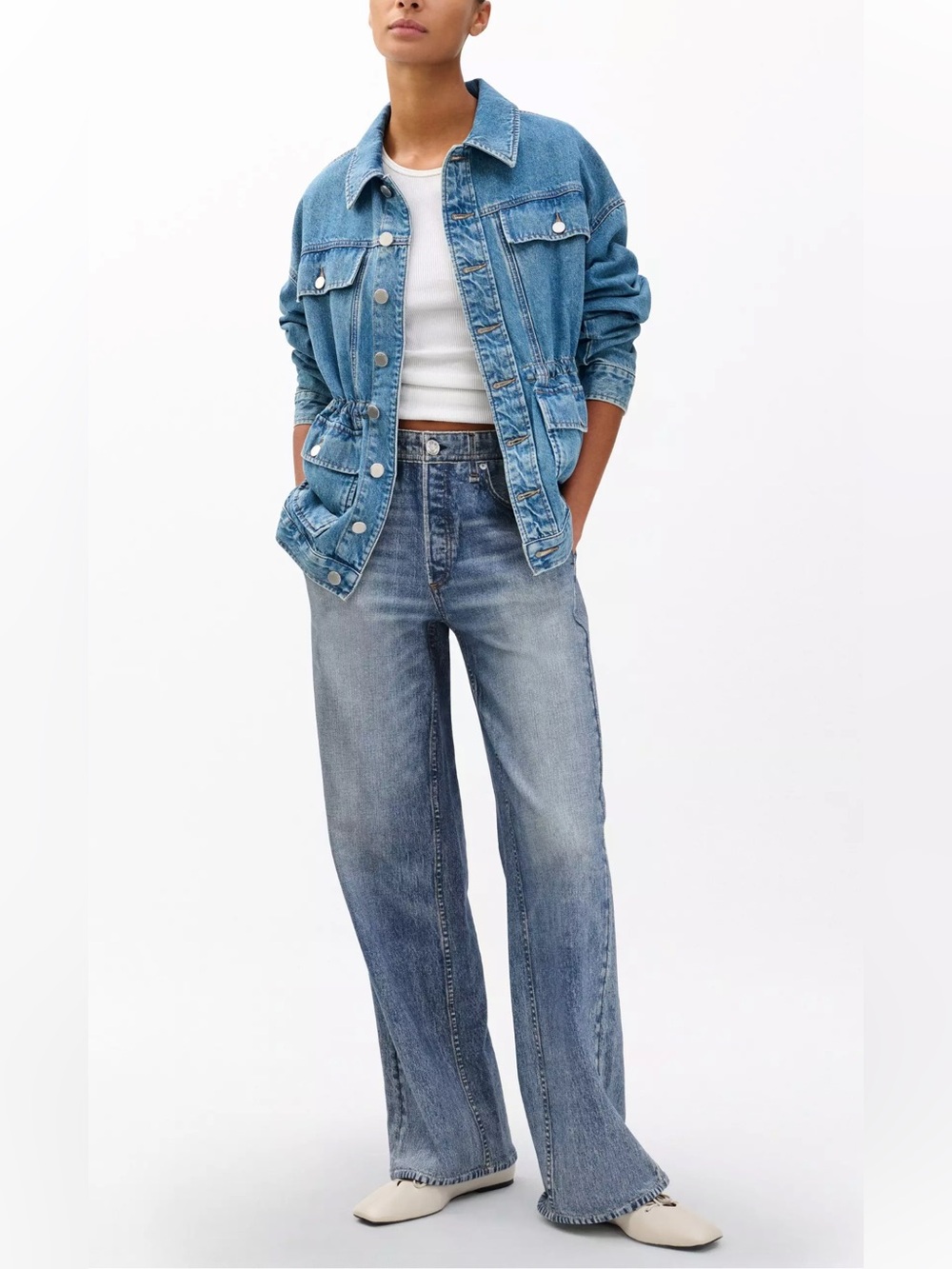 Rag & Bone Miramar Wide Leg Pants